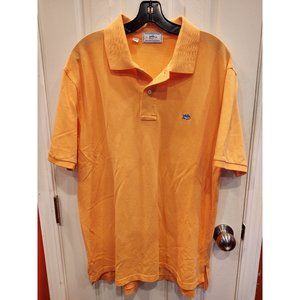 Southern Tide The Skip Jack Polo Mens Shirt L Orange Short Sleeve Pique